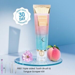 NWT Lush Essence Niacinamide Whitening Toothpaste with Tools